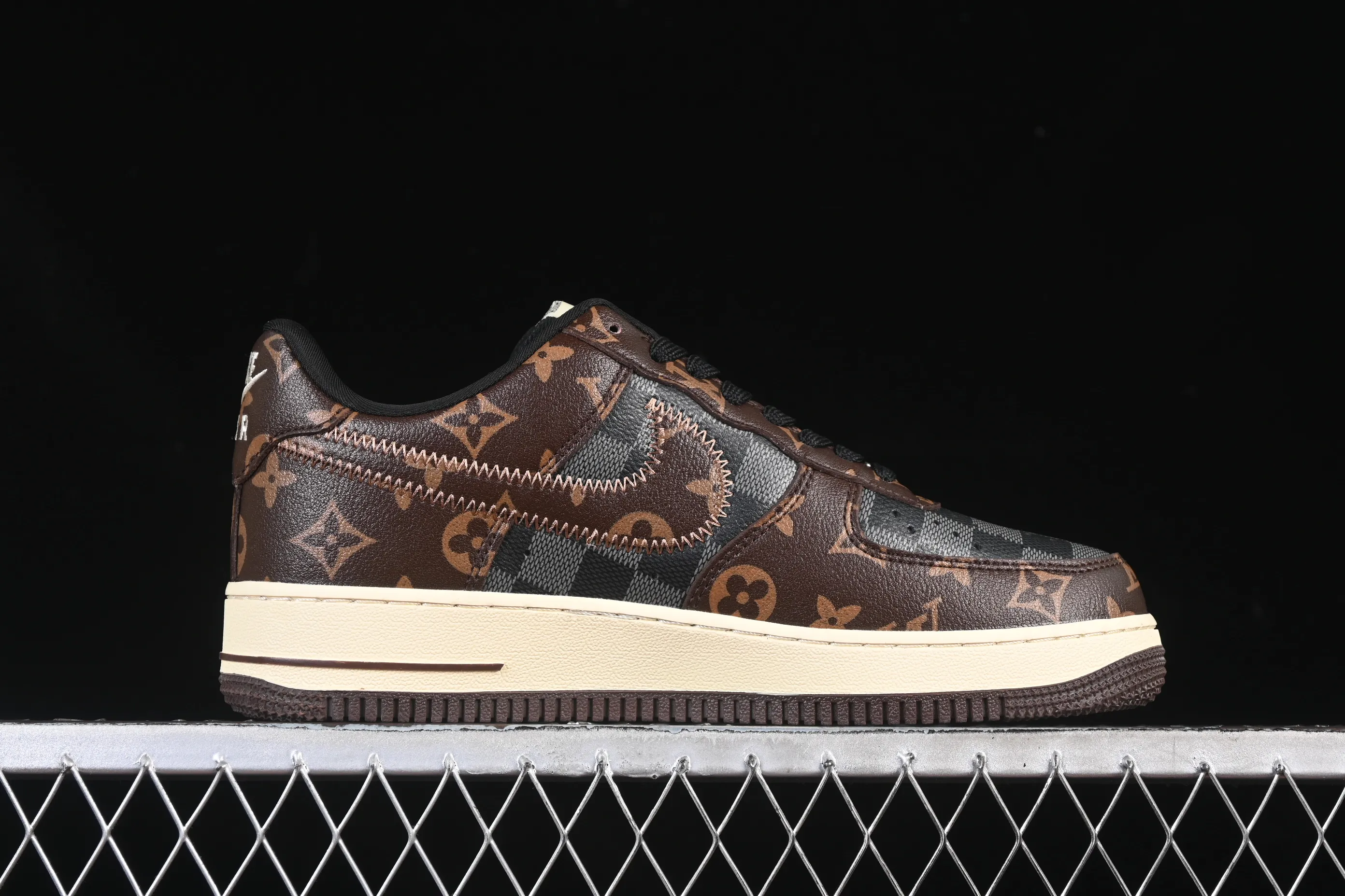 All categories Nk Air Force 1 Air Force series Nk Air Force 1 Low Air Force low top Nike Air Force 1'07 Low LV joint coffee gray Air Force 1 low top casual sneakers SC0601-563